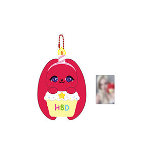 PREORDER] YUQI OFFICIAL MD GIGI PLUSH DOLL BIRTHDAY KEYRING