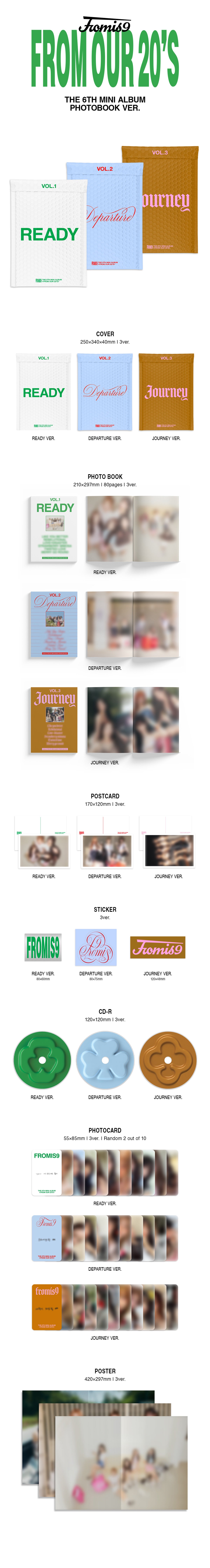 FROMIS_9 <FROM OUR 20's> PHOTOBOOK VER