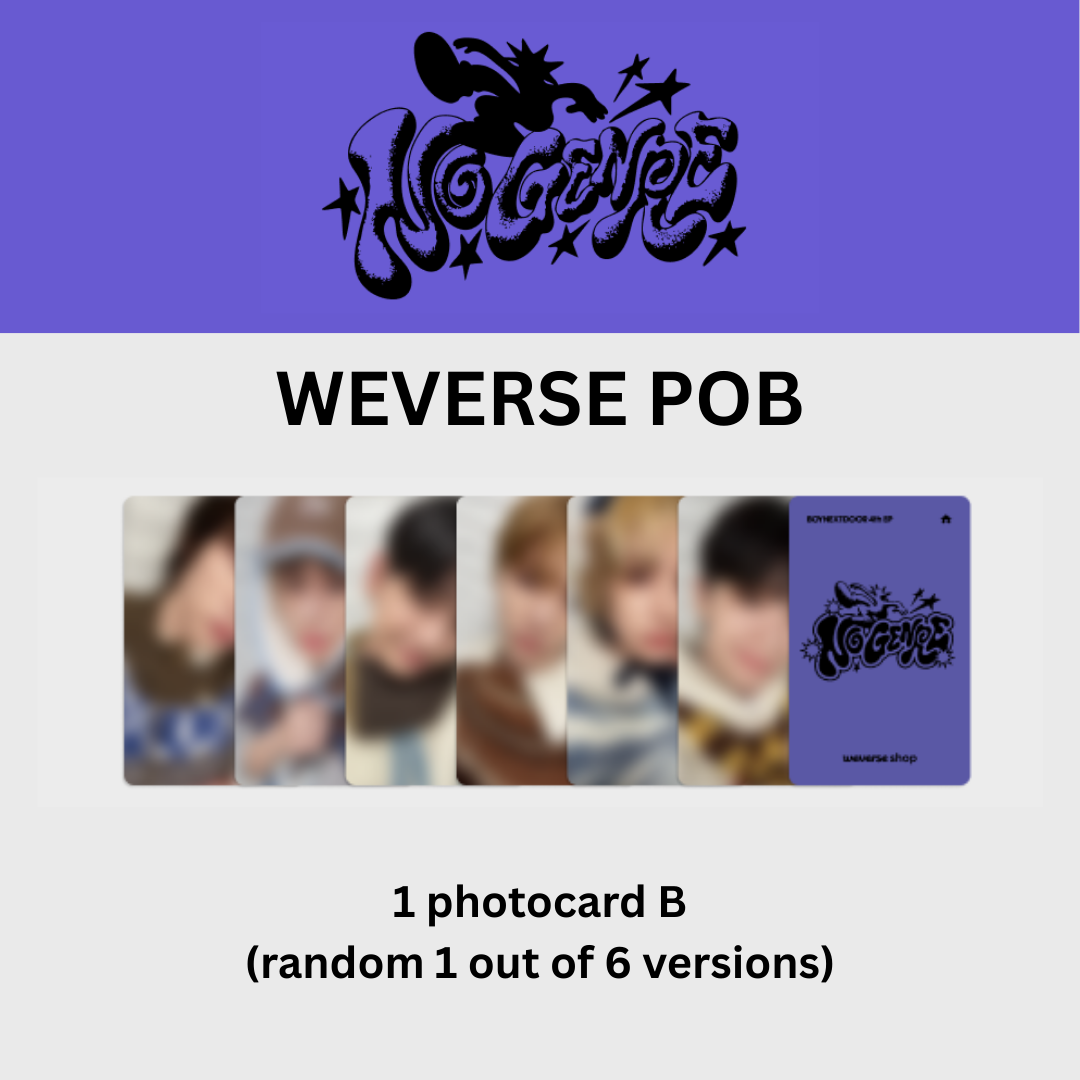 BOYNEXTDOOR <NO GENRE> BOARD GAME VER (RANDOM)