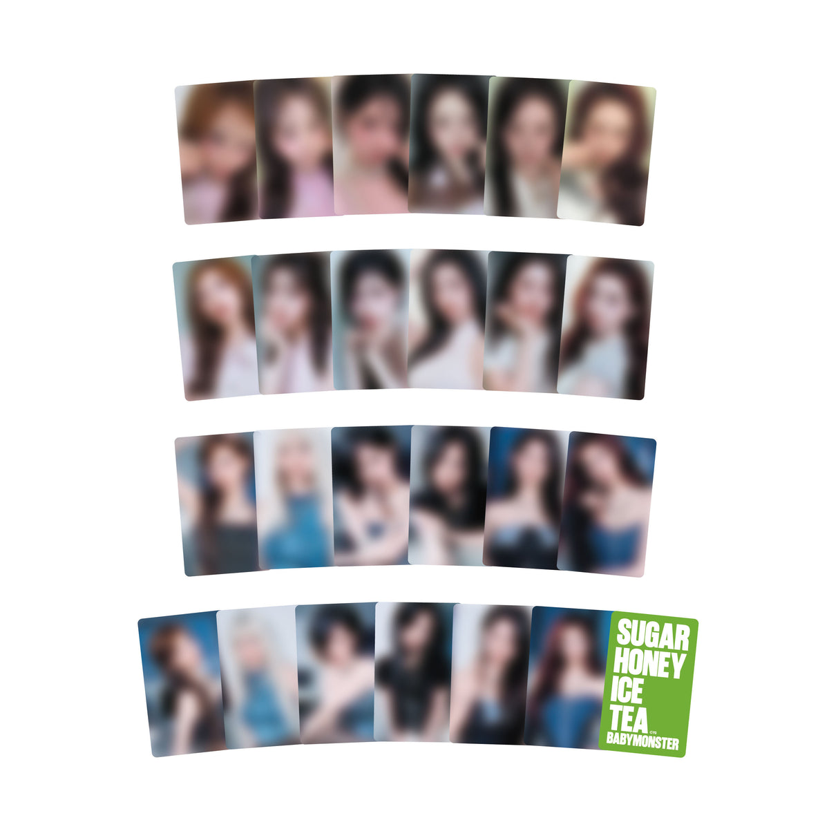 BABYMONSTER <SUGAR HONEY ICE TEA> JAPAN MD Trading Card