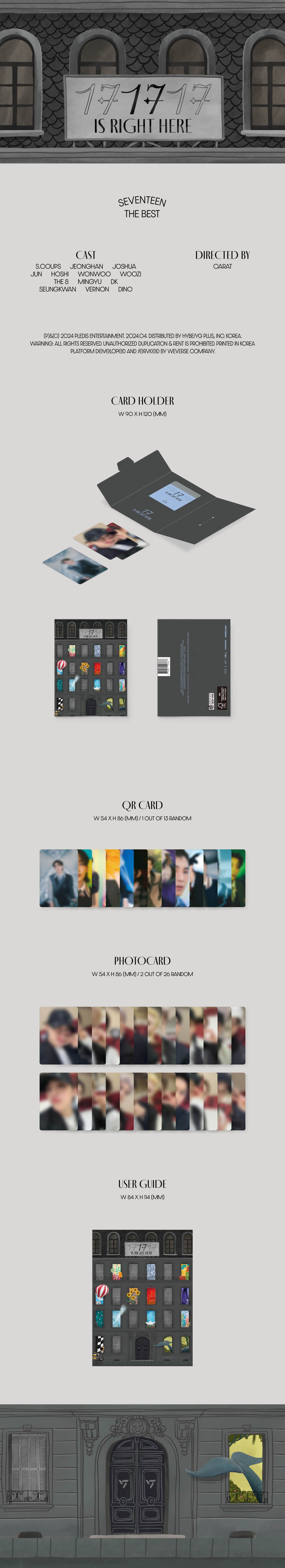 十七最佳专辑<17 IS RIGHT HERE> WEVERSE VER