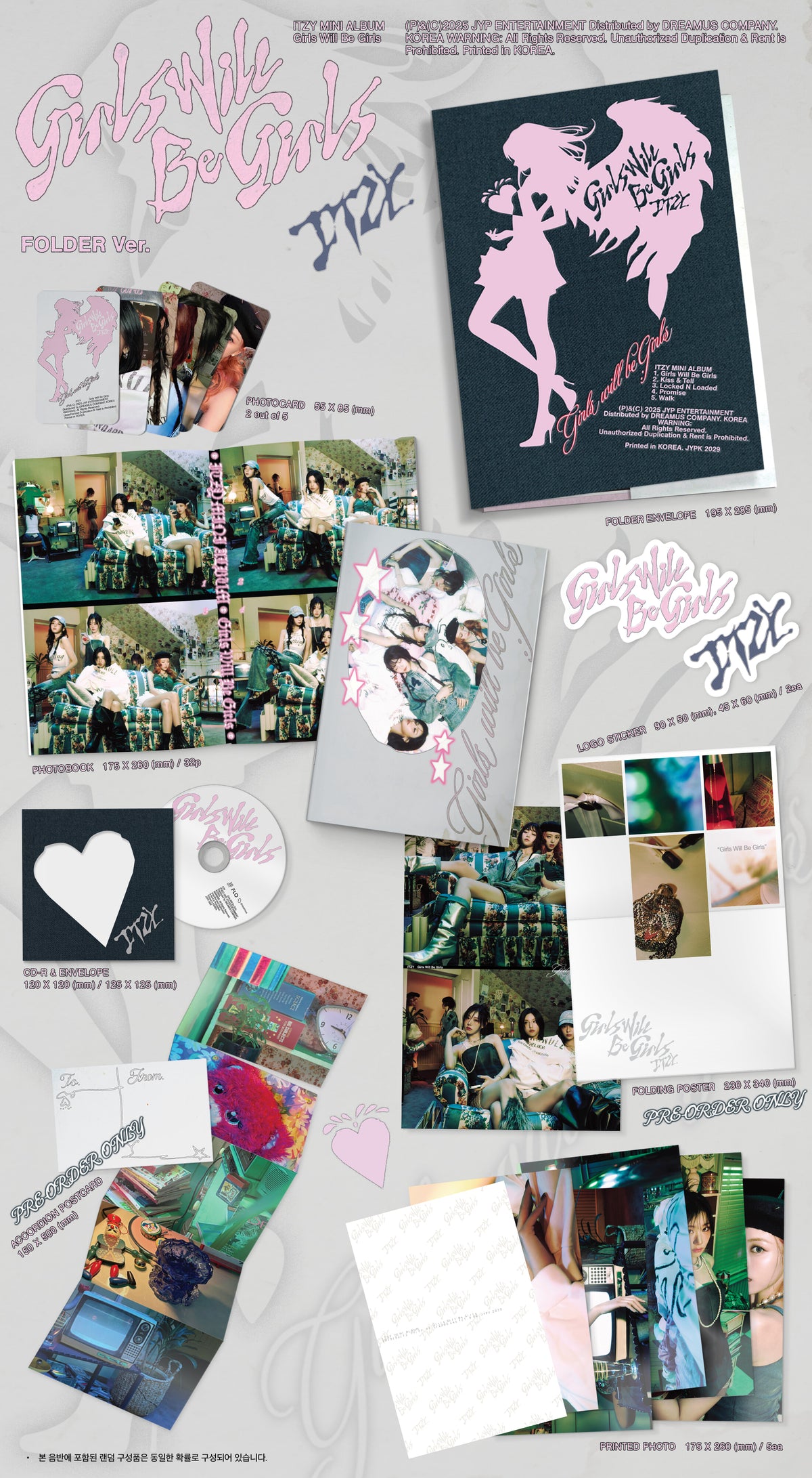 ITZY <Girls Will Be Girls> Folder Ver