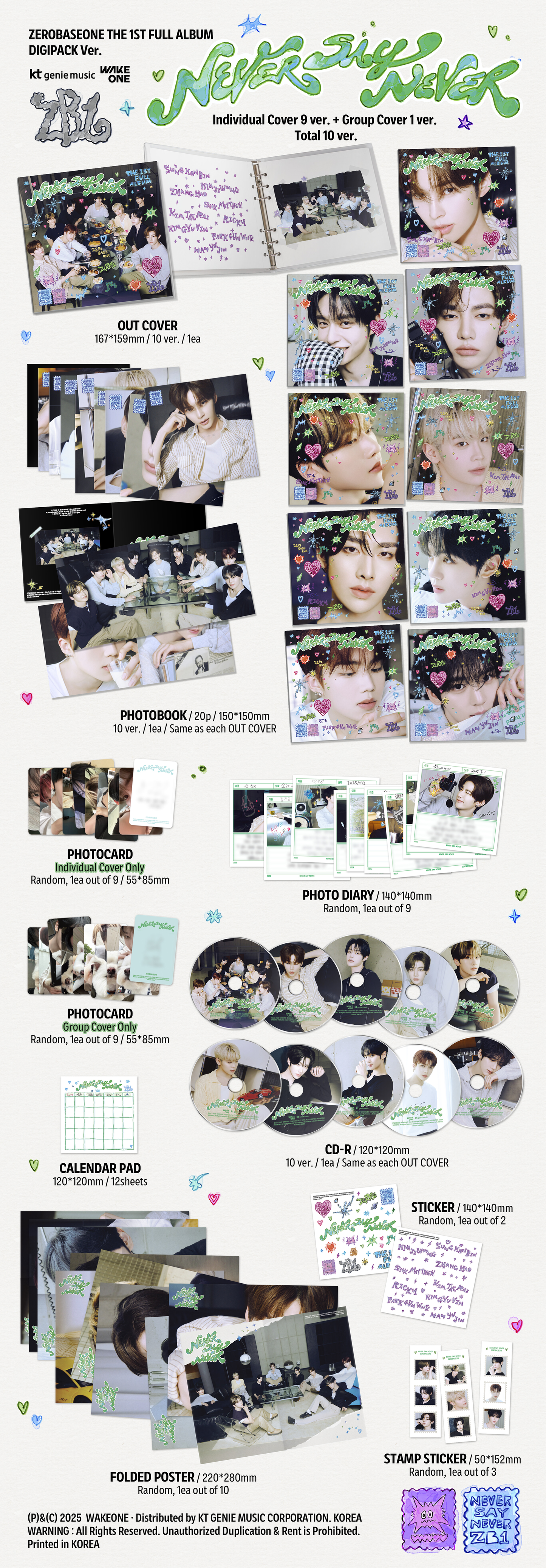 零基一<never say never>数字包装版</never>