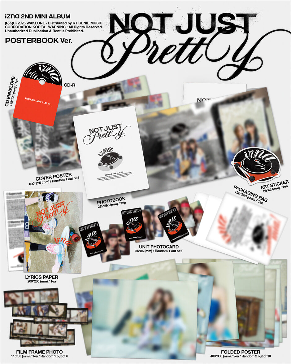 【预购】伊兹纳<not just pretty>海报册版</not>