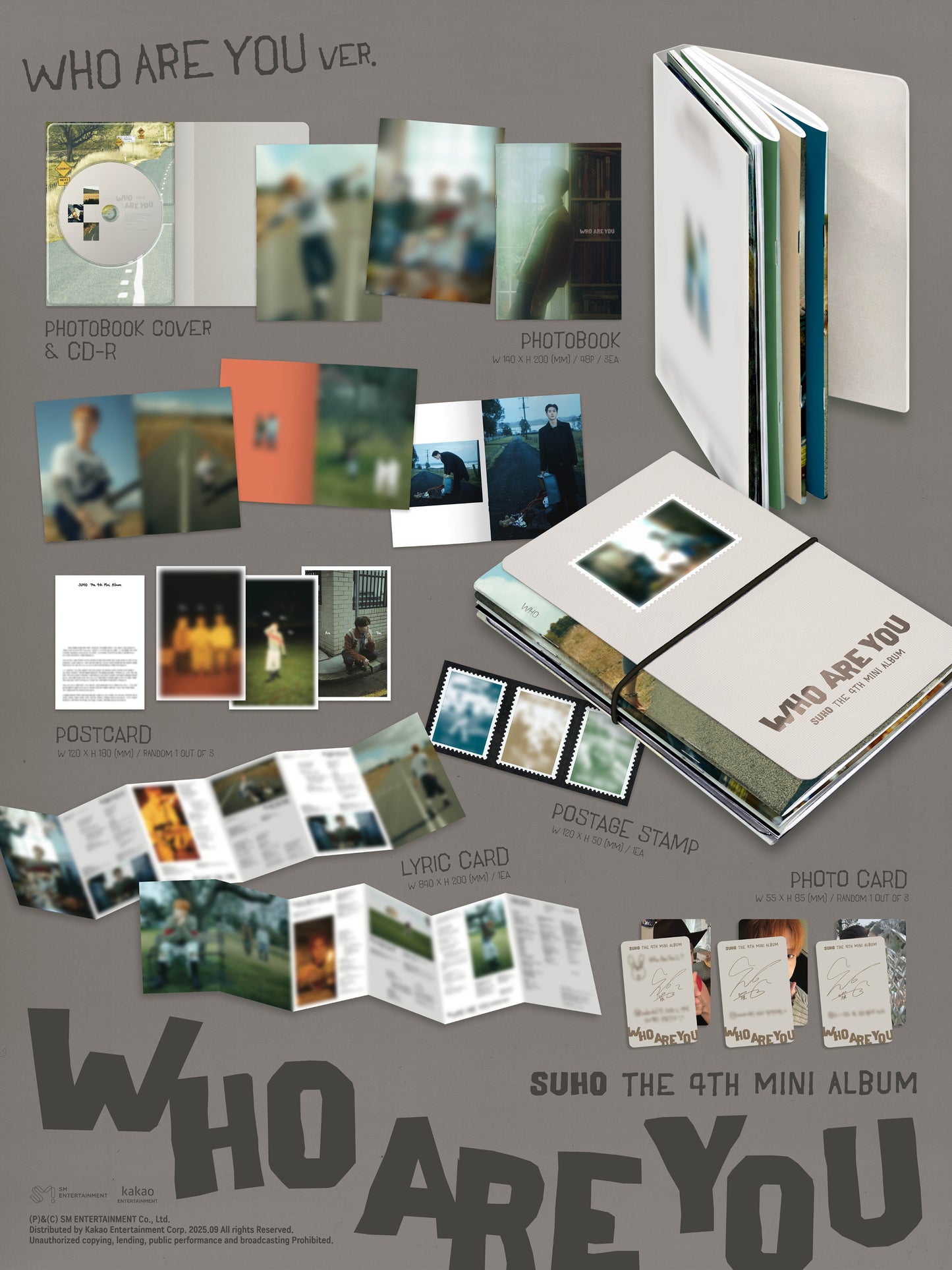 【预购】SUHO<who are you>你是谁?</who>