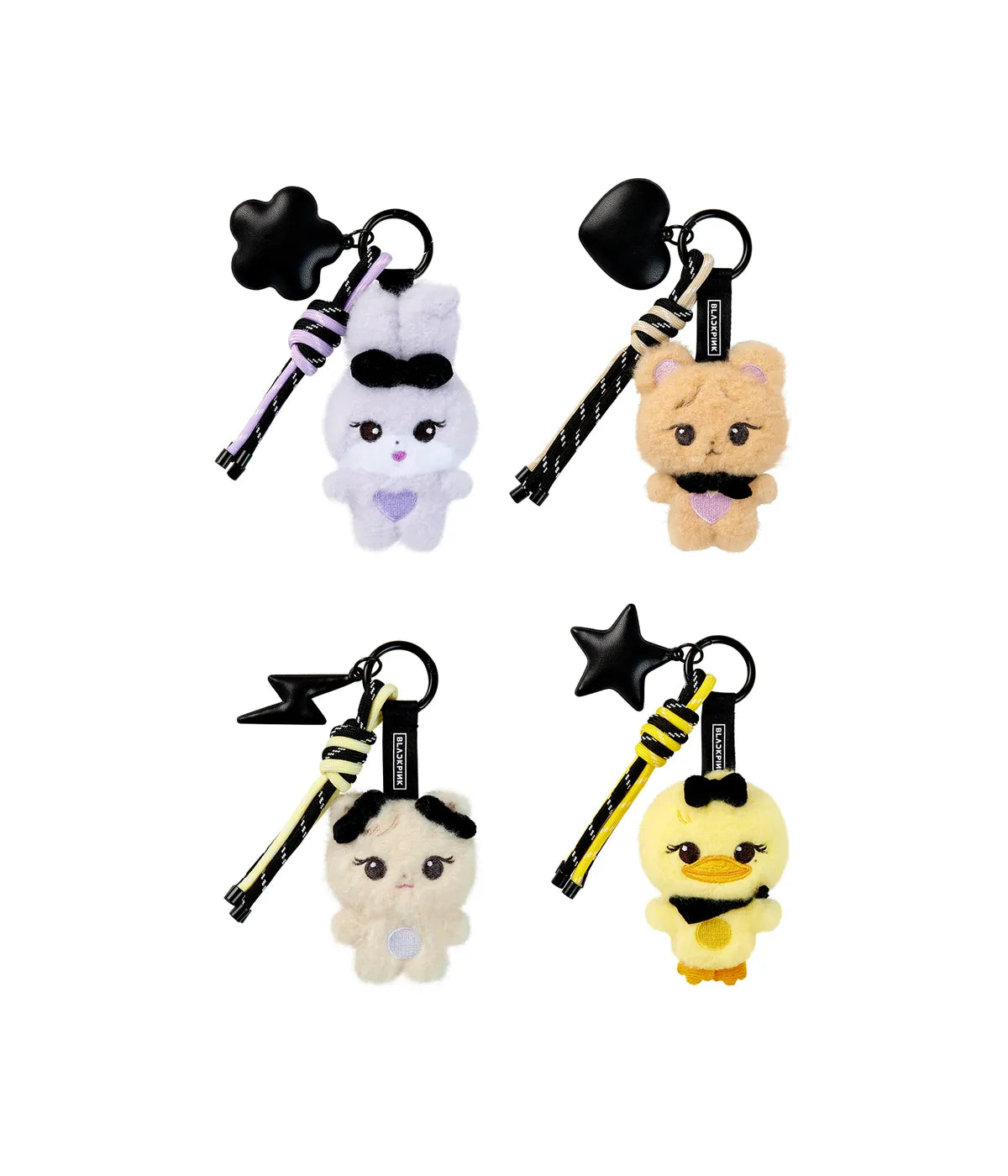 BLACKPINK <DEADLINE> POP UP CHARACTER PLUSH KEYRING_SLIM