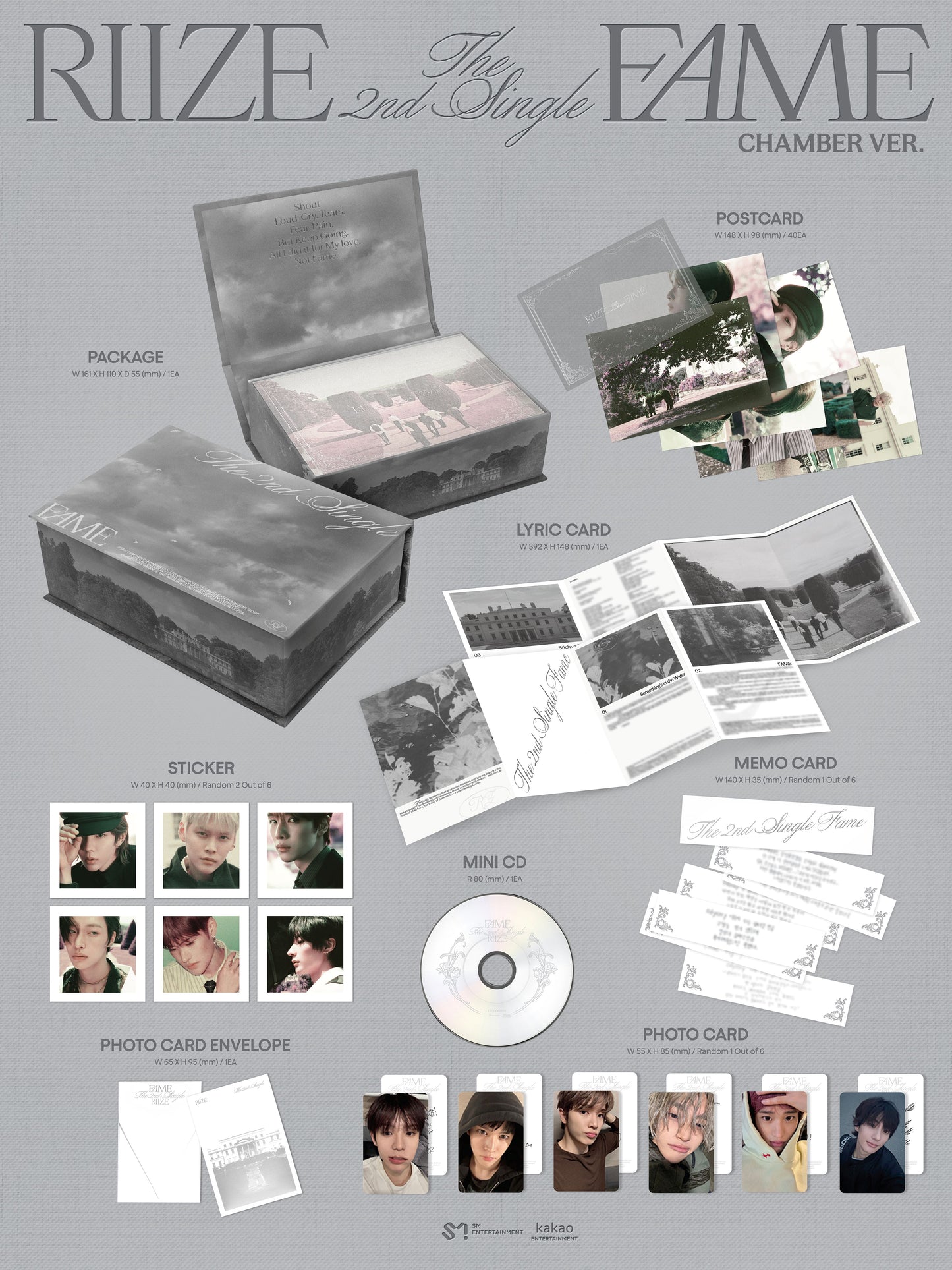 【预购】RIIZE<fame>房间版本</fame>