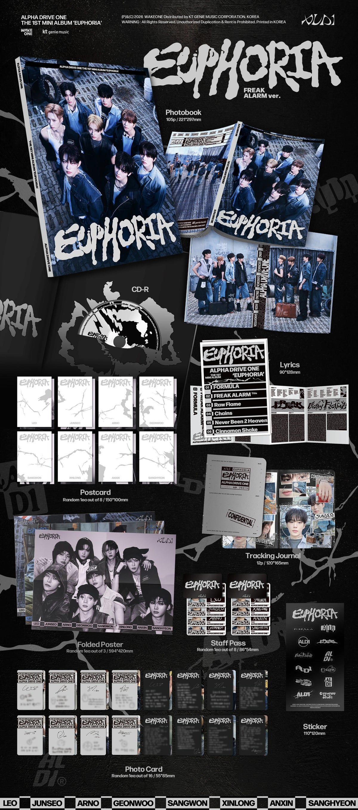 ALPHA DRIVE ONE <EUPHORIA> FREAK ALARM ver