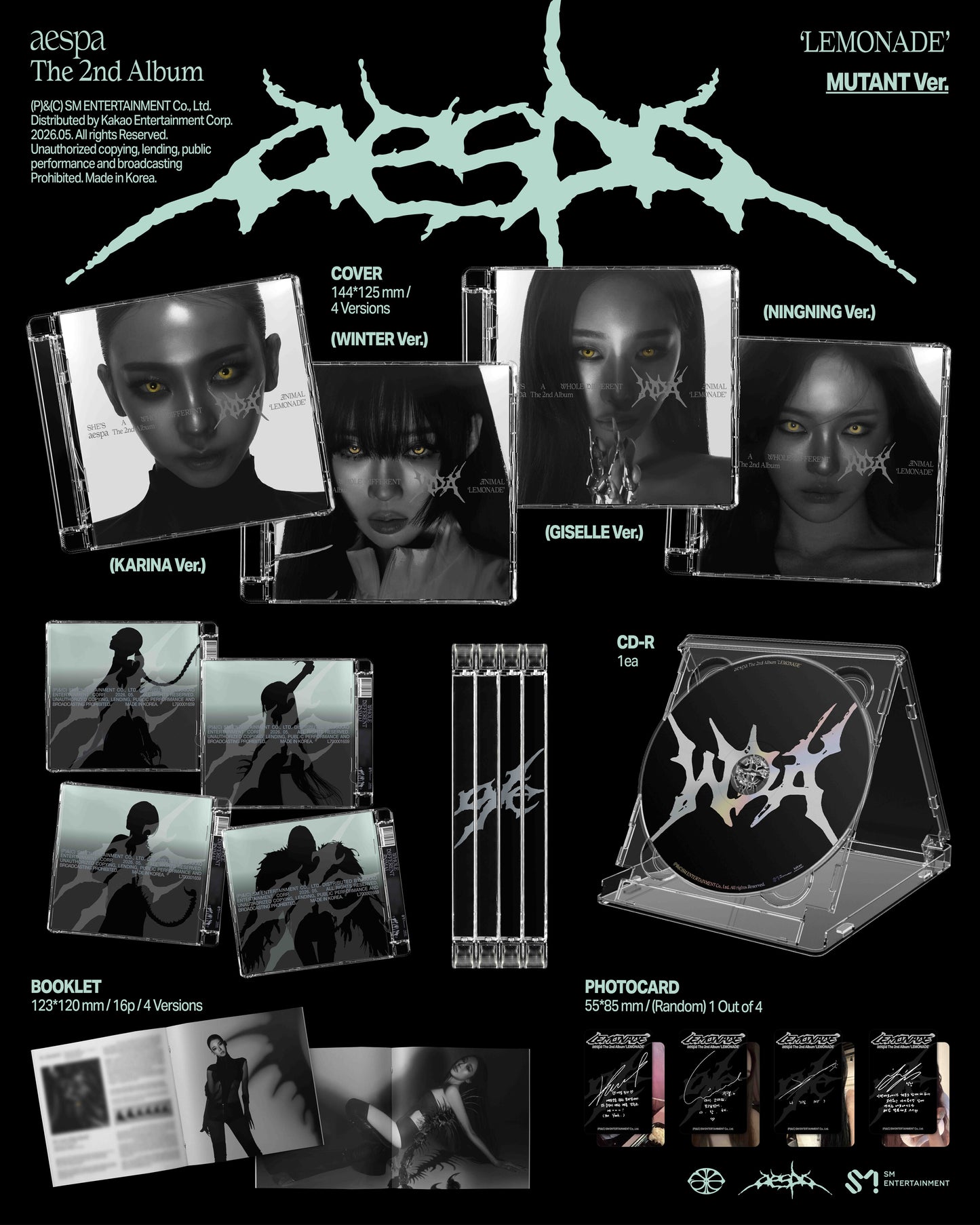 AESPA <LEMONADE> MUTANT Ver