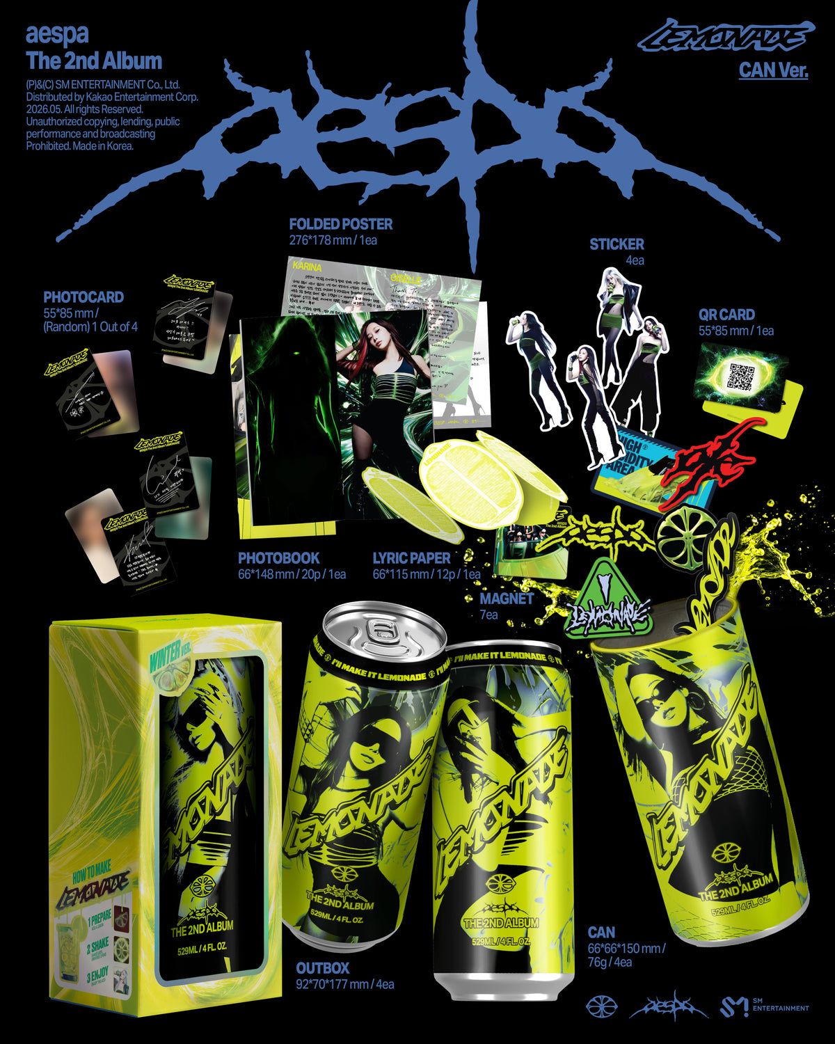 AESPA <LEMONADE> CAN Ver