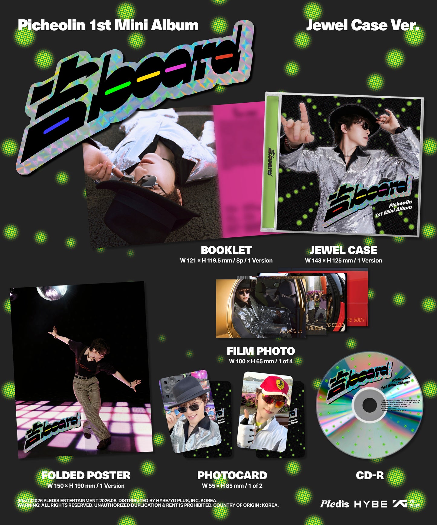 PICHEOLIN <吉BOARD> Jewel Case Ver