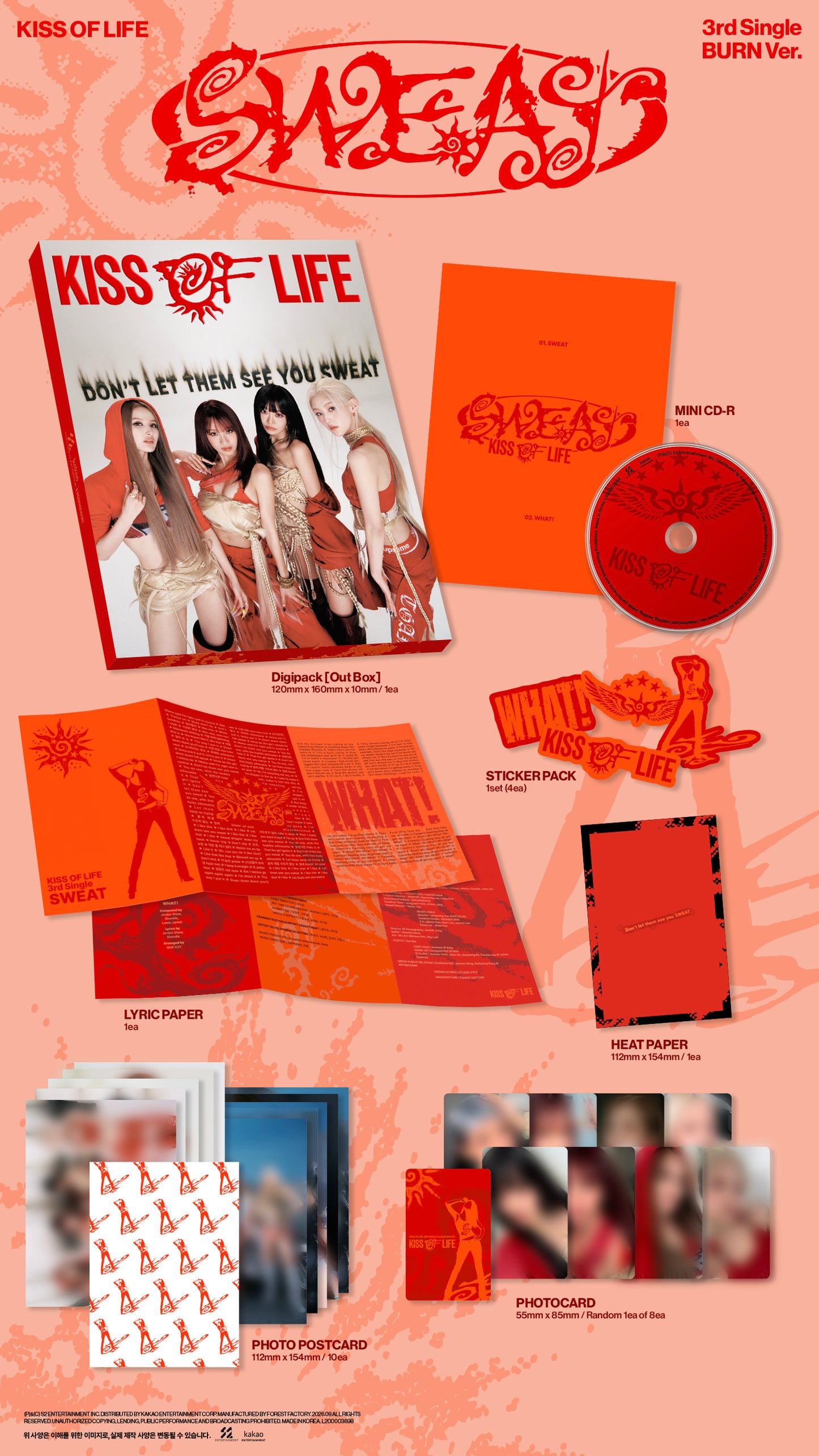 KISS OF LIFE <SWEAT> BURN Ver.