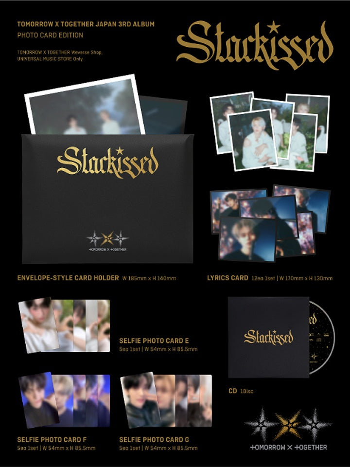 TXT<starkissed>日本第三张专辑照片卡版</starkissed>