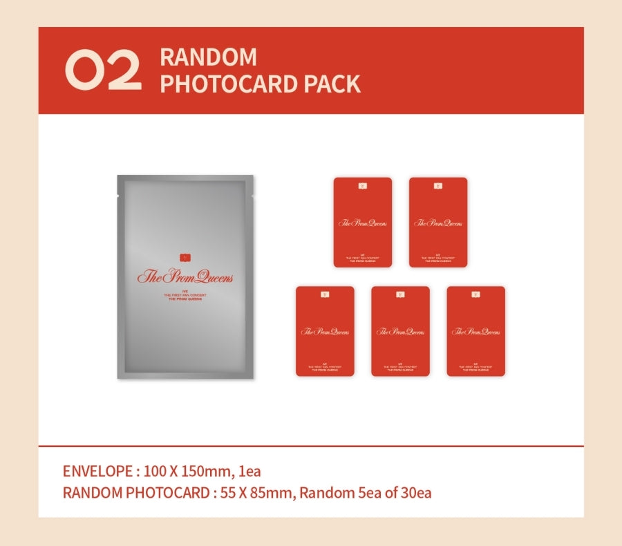 IVE <THE PROM QUEENS> TRADING CARD