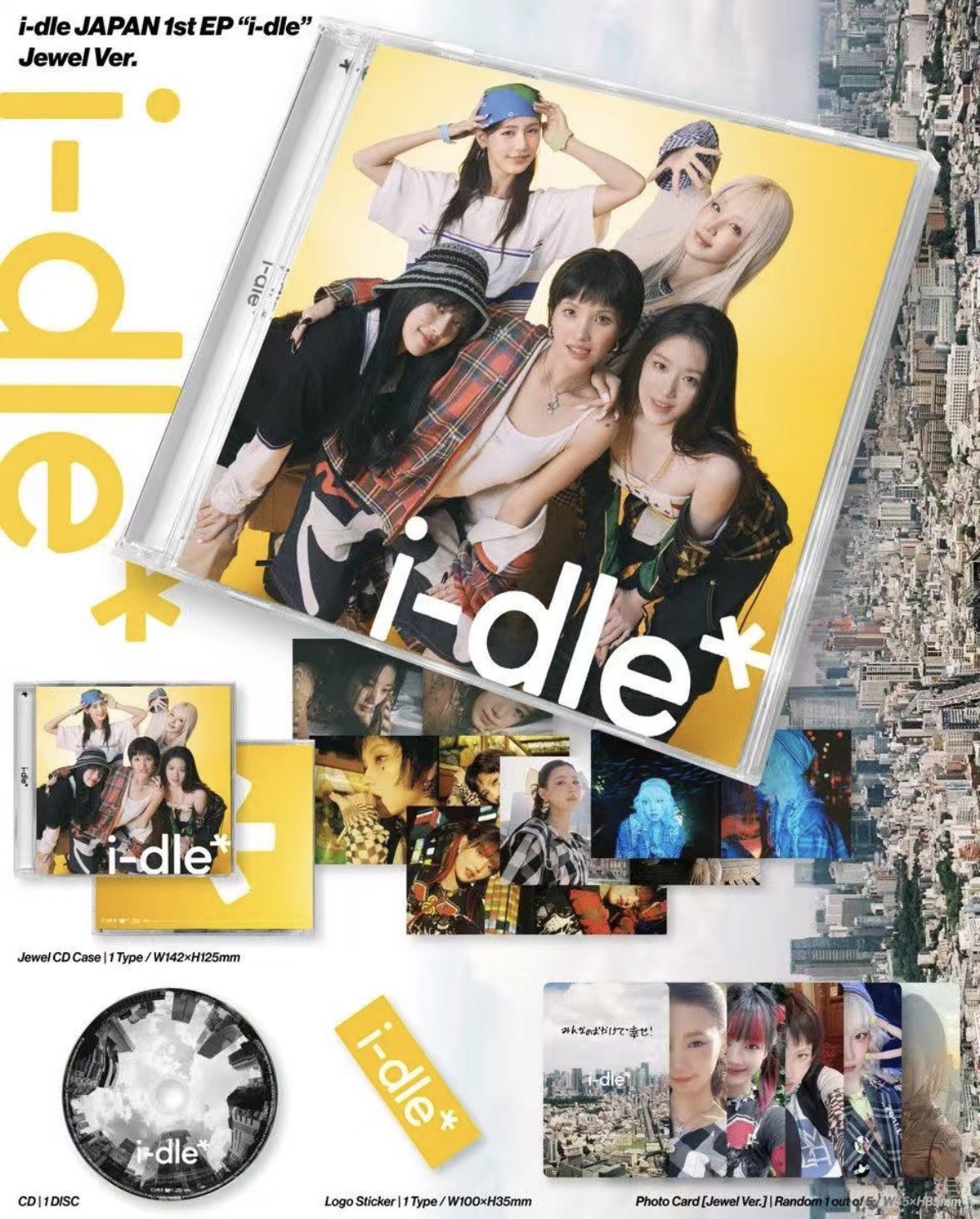 I-DLE <i-dle> JAPAN 1st EP Jewel Ver.