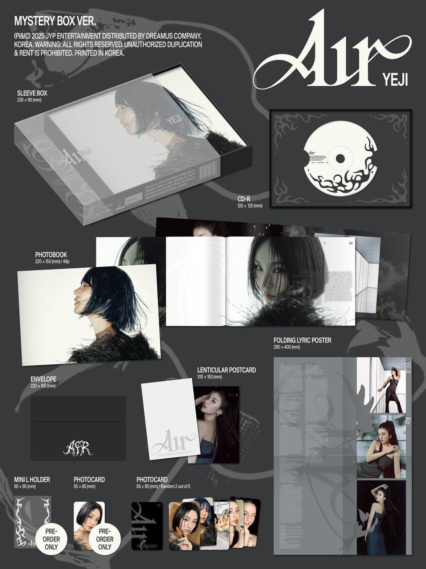 YEJI <AIR> Mystery Box VER
