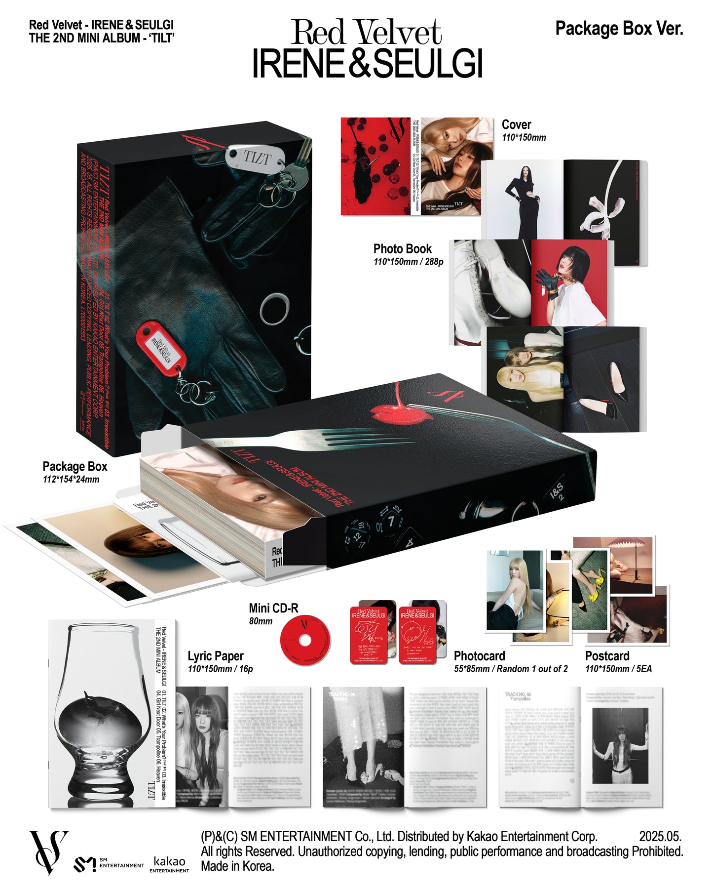 IRENE & SEULGI <TILT> Package Box Ver