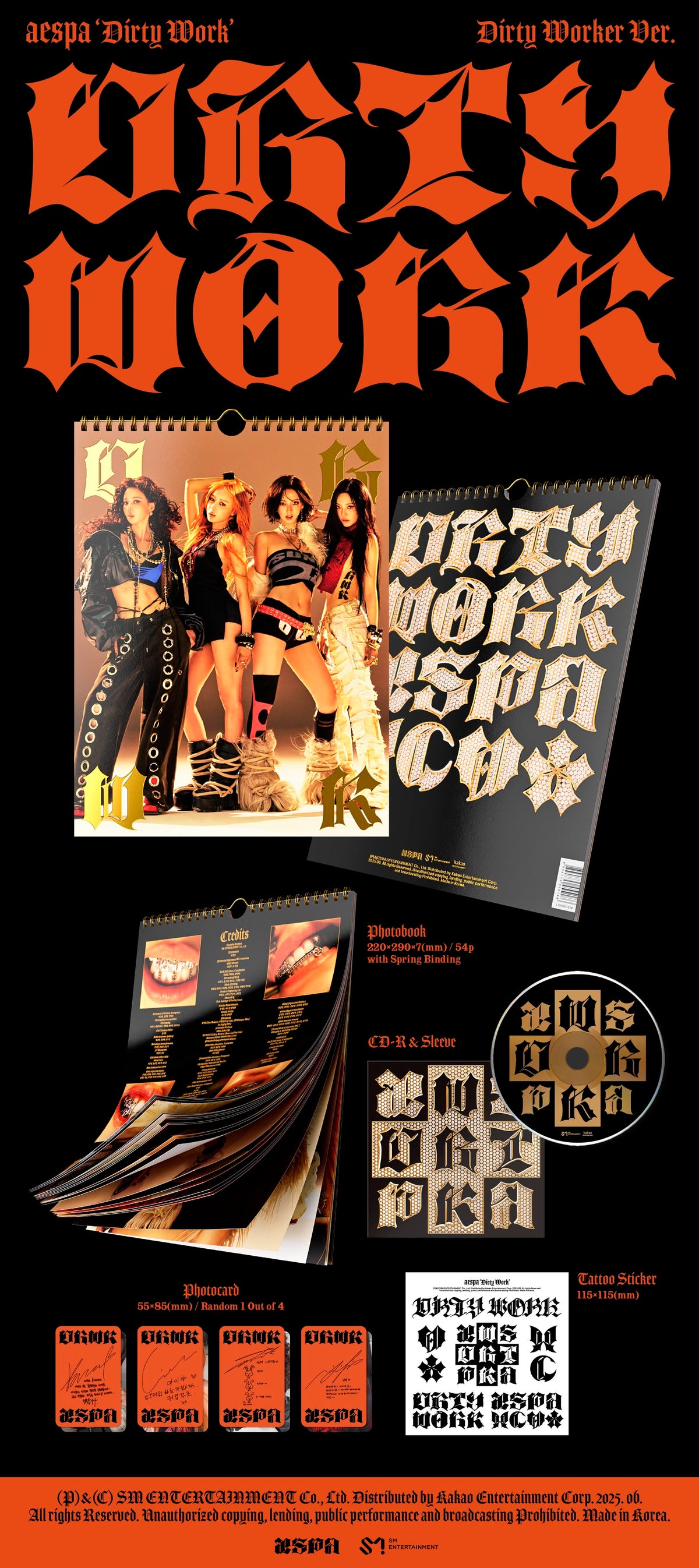 AESPA <DIRTY WORK> DIRTY WORK VER