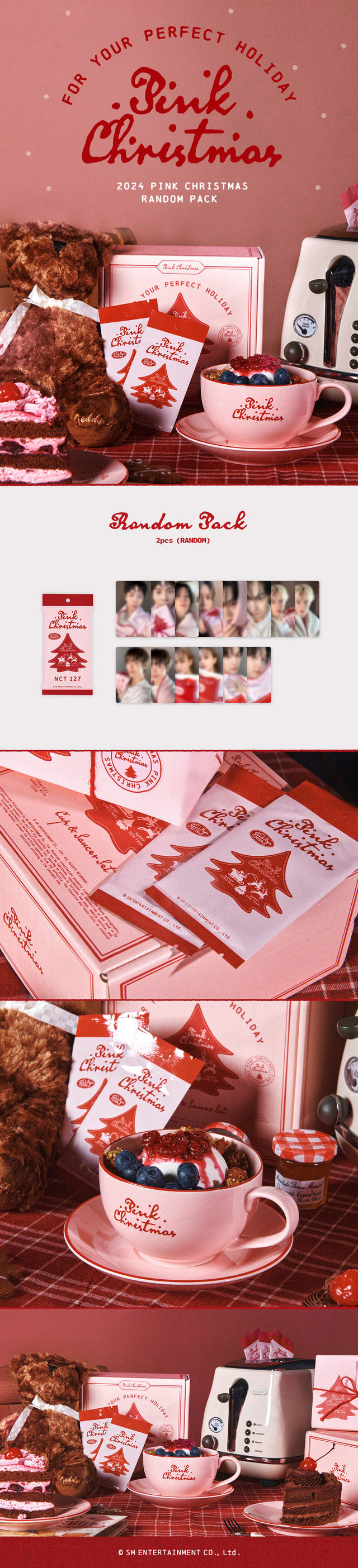 NCT 127 <PINK CHRISTMAS 2024> Random Trading Card