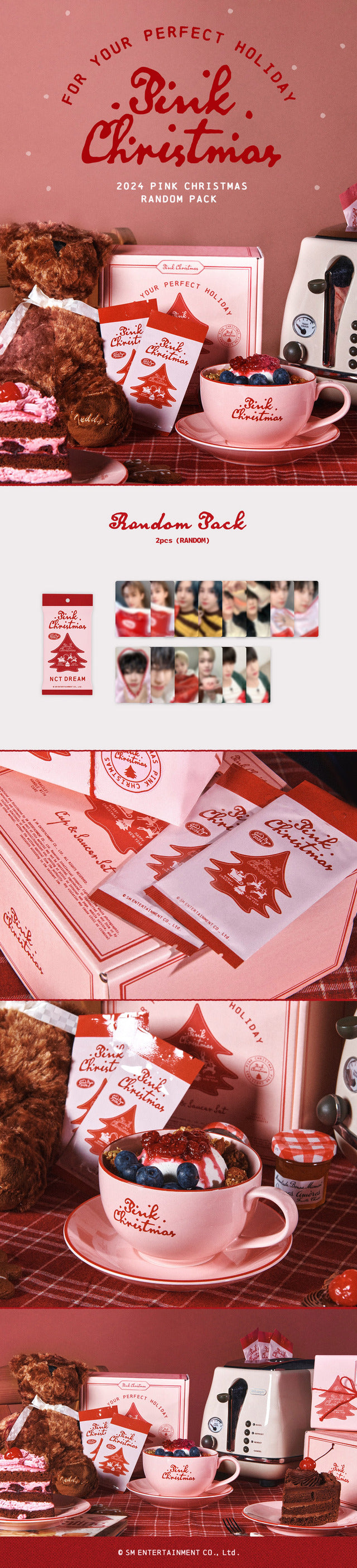 NCT DREAM <PINK CHRISTMAS 2024> Random Trading Card