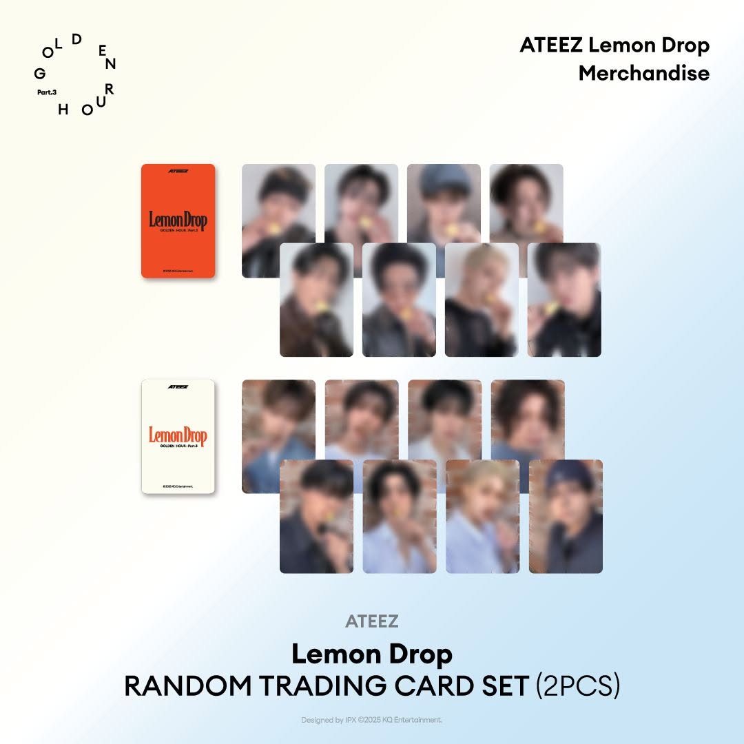 ATEEZ<lemon drop>交易卡</lemon>