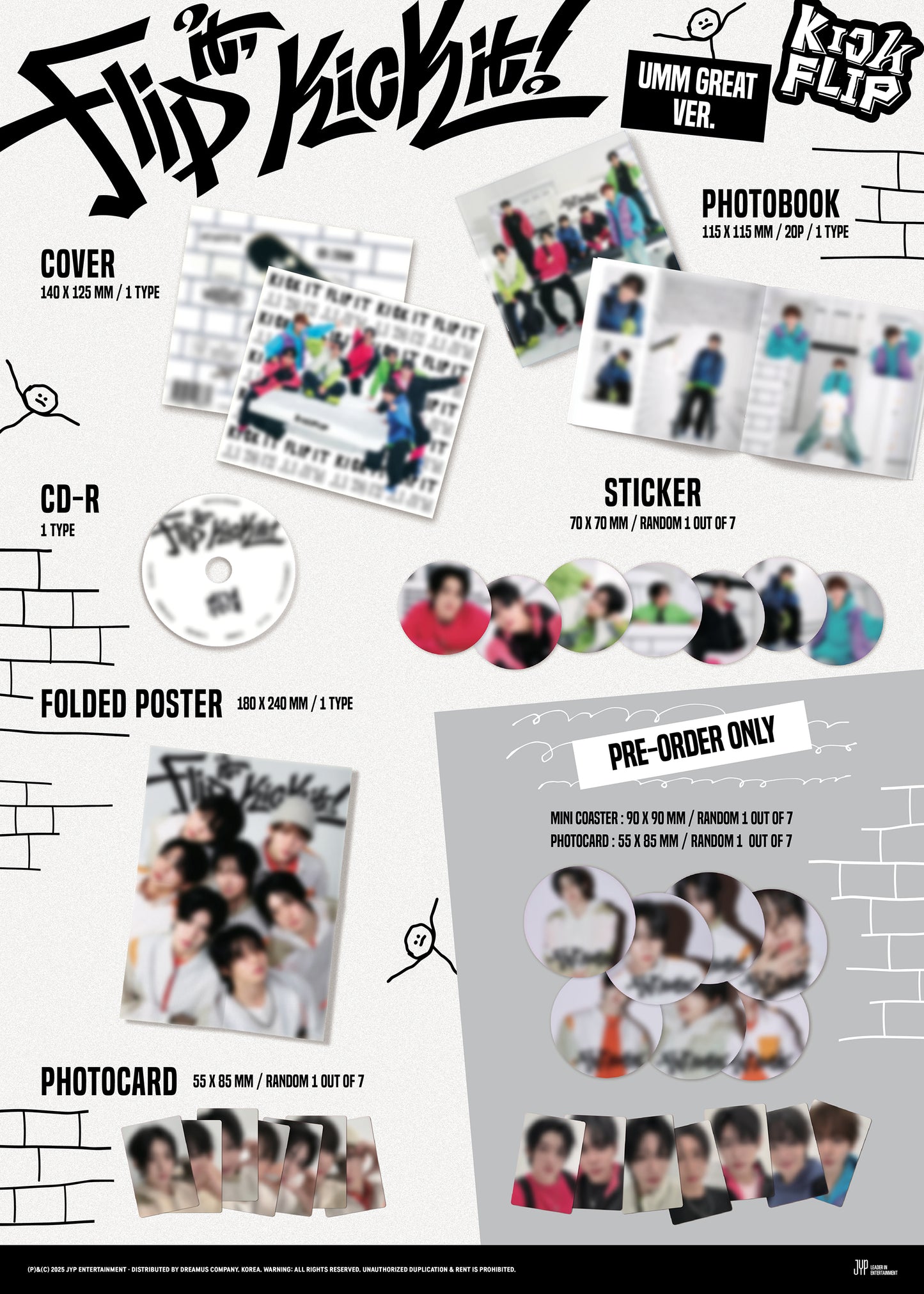 KICK FLIP <Flip it, Kick it!> Umm Great ver.