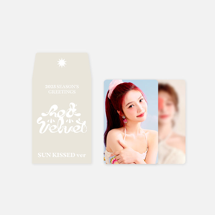 RED VELVET <2025 SM 艺人季节问候> 随机交易卡