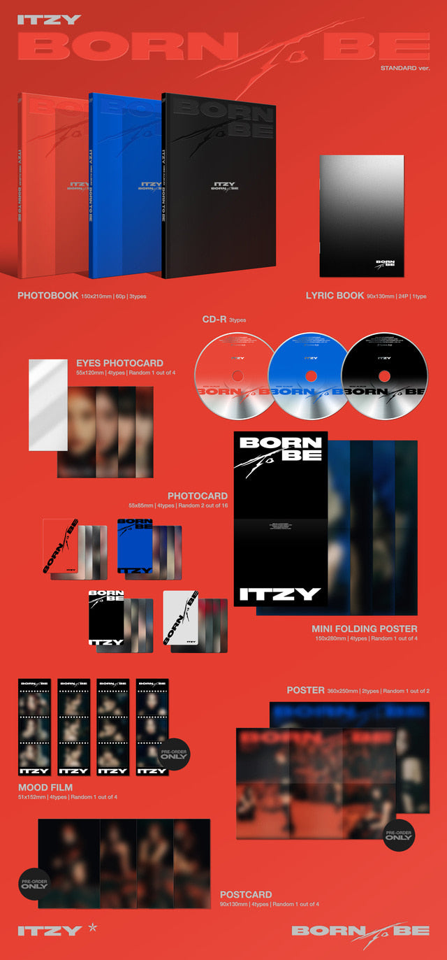 ITZY<born to be>标准版</born>