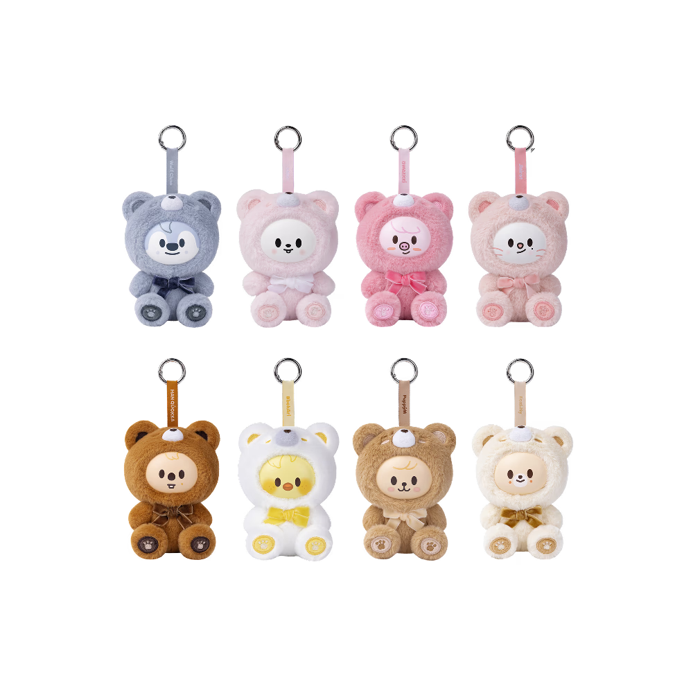 STRAY KIDS <SKZOO EVERYWHERE ALL AROUND THE WORLD> SKZOO SECRET KEYRING TOY Ver. (29 POINTS)