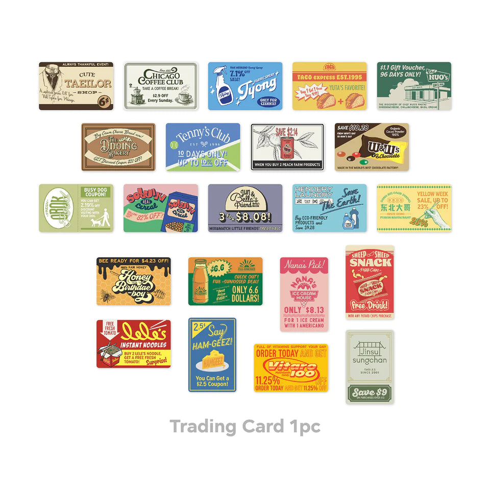 NCT <CCOMAZ GROCERY STORE> TRADING CARD (GREEN VER)