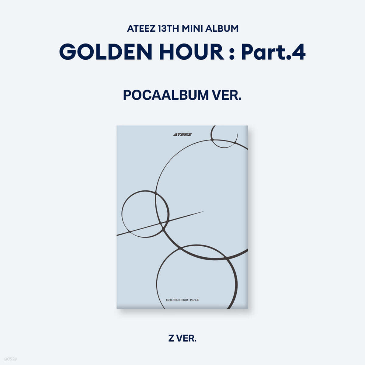 ATEEZ <GOLDEN HOUR : Part.4> POCAALBUM VER