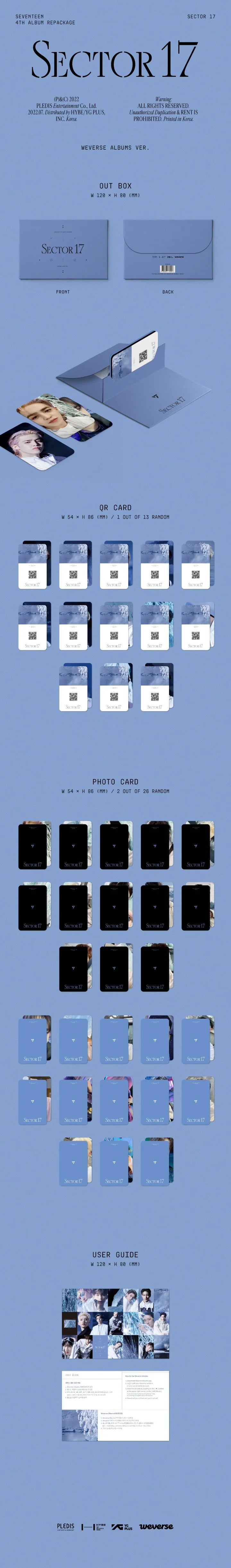 SEVENTEEN <SECTOR 17> WEVERSE VER