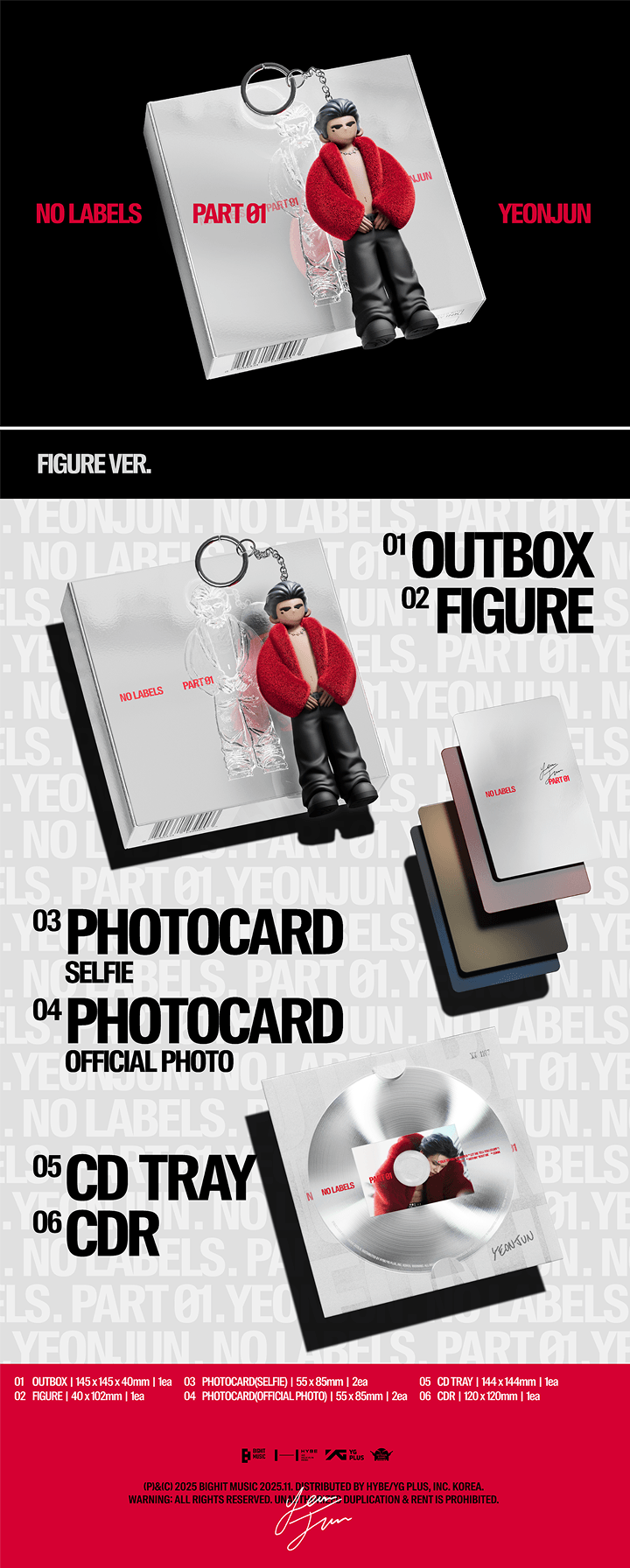 YEONJUN <NO LABELS: PART 01> Figure Ver