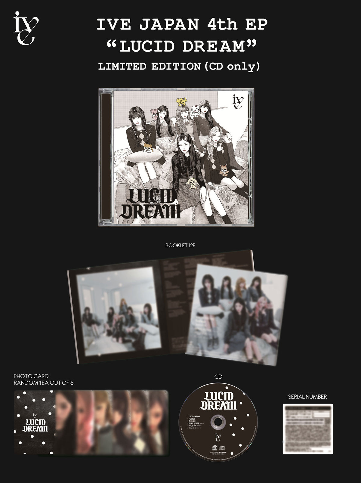 IVE <LUCID DREAM> JAPAN 4TH EP LIMITED EDITION