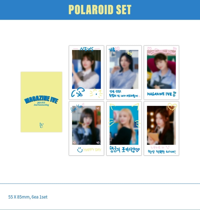 IVE <MAGAZINE IVE> POLAROID SET
