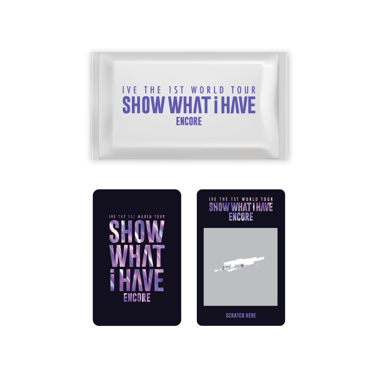 IVE <SHOW WHAT I HAVE ENCORE> TRADING CARD