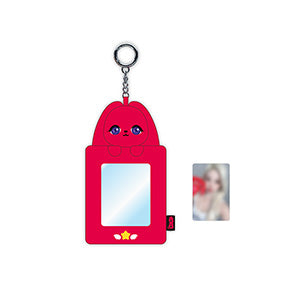 YUQI <MOTIVATION> OFFICIAL MD GIGI PLUSH PHOTO CARD HOLDER KEY RING (BASIC ver.)