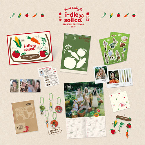 [PREORDER] I-DLE <i-dle & Soil Co.> 2026 SEASON'S GREETINGS