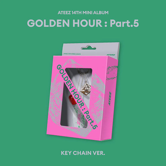 [PREORDER] ATEEZ <GOLDEN HOUR : Part.5> KEY CHAIN VER
