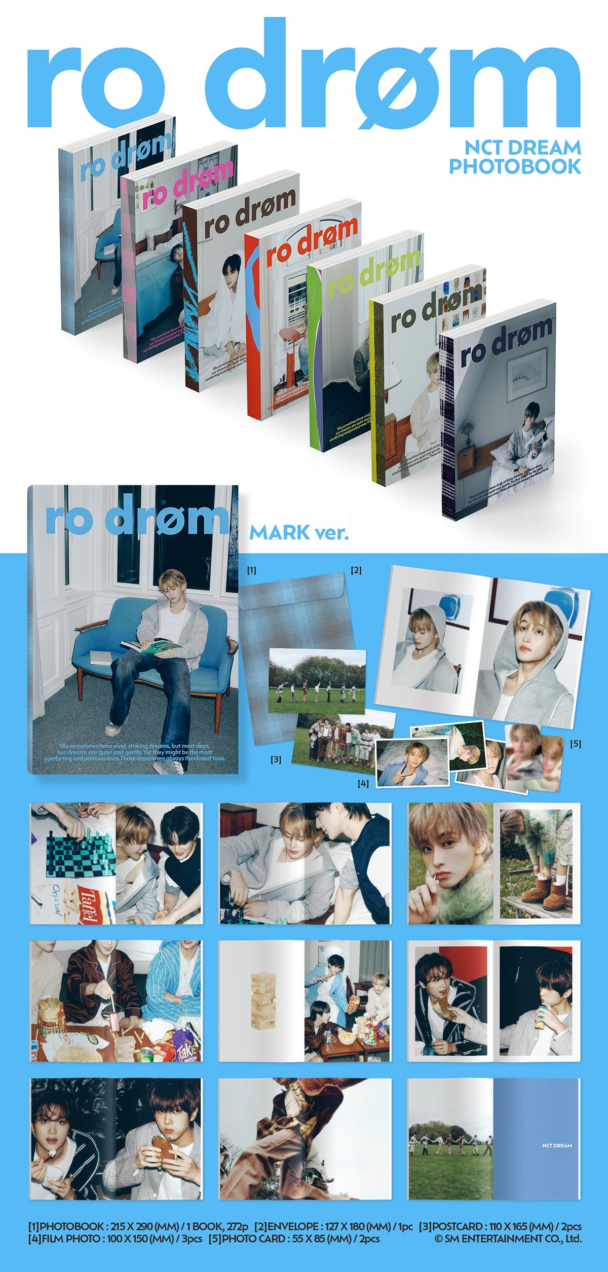 [PREORDER 7/4 CLOSED] NCT DREAM <Ro drøm> PHOTOBOOK