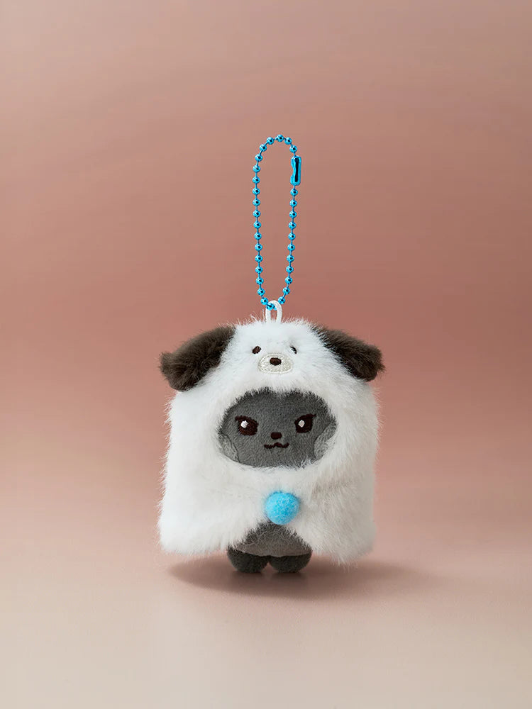 零基一<zeroni fluffy wonderland>迷你毛绒钥匙扣</zeroni>