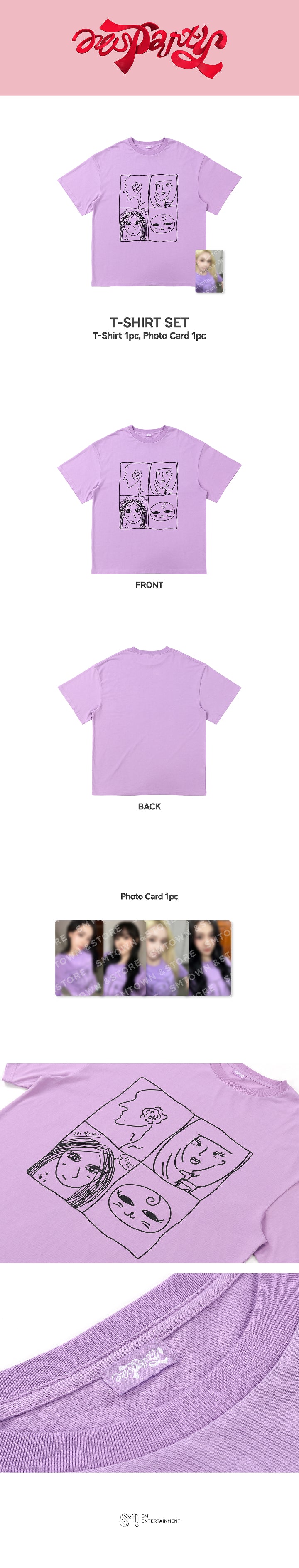 [PREORDER] AESPA [aesParty - T-SHIRT]