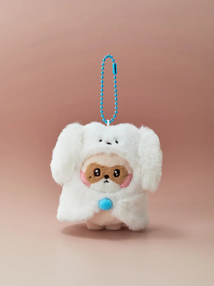 零基一<zeroni fluffy wonderland>迷你毛绒钥匙扣</zeroni>