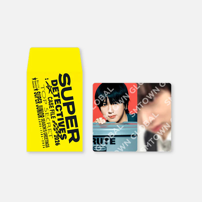 SUPER JUNIOR <2026 SM ARTIST SEASON’S GREETINGS> OFFICIAL MD TRADING CARD