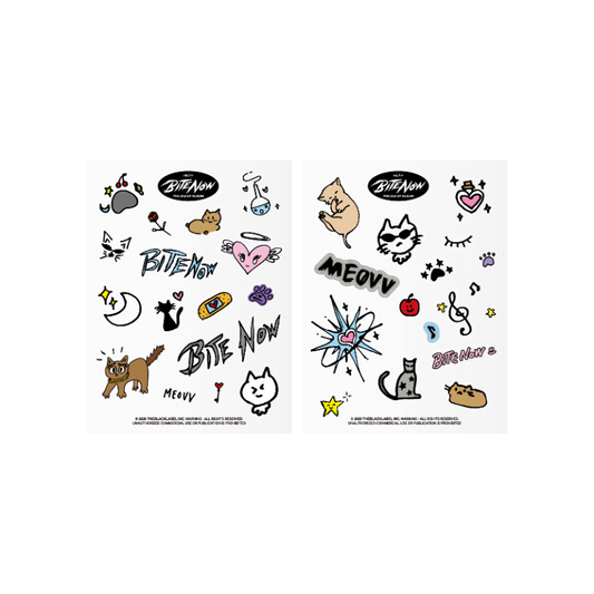 [PREORDER 13/6 CLOSED] MEOVV <BITE NOW> OFFICIAL MD MEOVV REMOVABLE CLEAR STICKER
