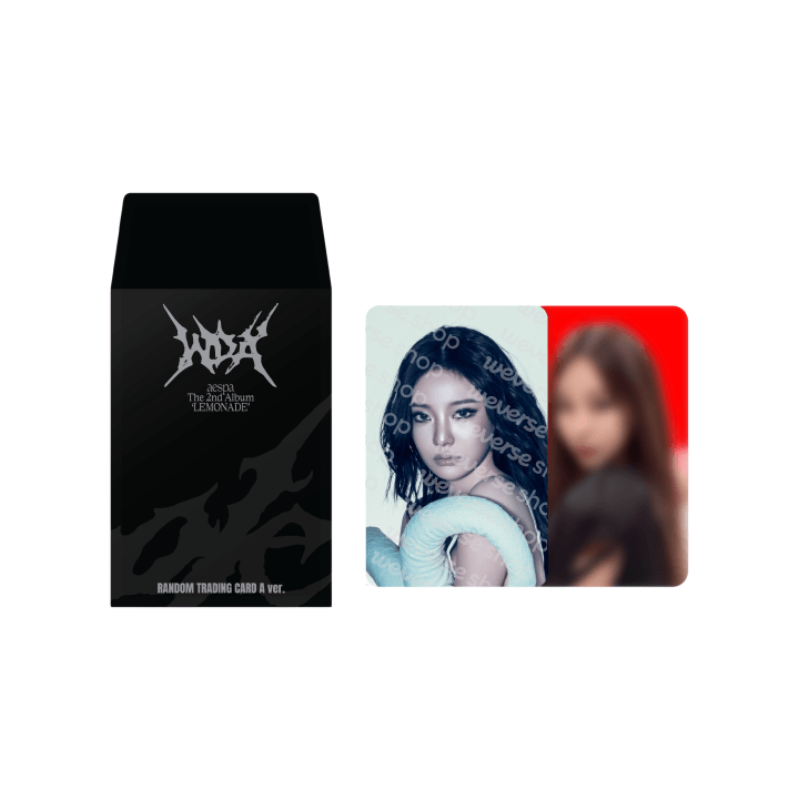 AESPA <MAKE IT LEMONADE> OFFICIAL MD RANDOM TRADING CARD