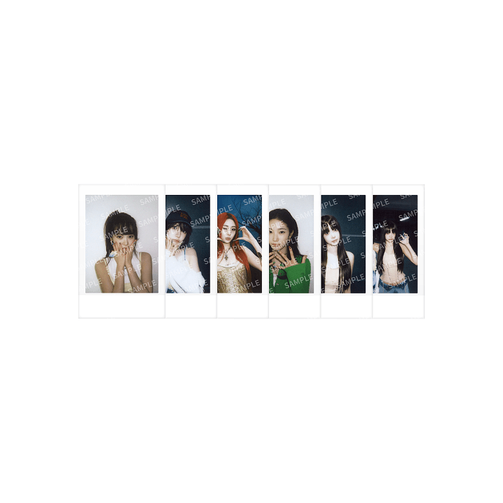 LE SSERAFIM <PUREFLOW PT.1> OFFICIAL MERCH Instant Photo Card
