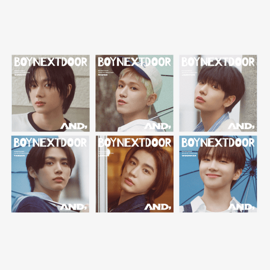 BOYNEXTDOOR <AND,> SOLO JACKET JAPAN 1ST SINGLE