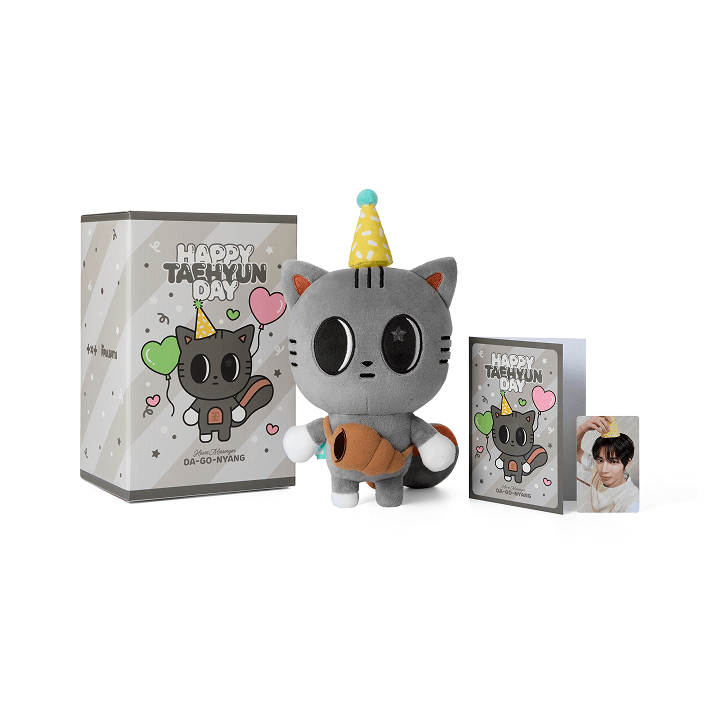 TAEHYUN <DA-GO-NYANG Plush Set> HAPPY TAEHYUN DAY