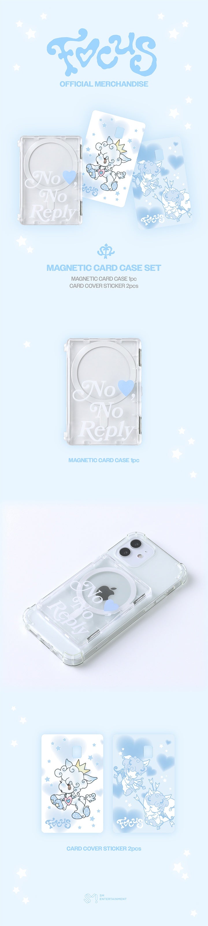 [PREORDER 8/11 CLOSED] HEARTS2HEARTS <FOCUS> OFFICIAL MD MAGNETIC CARD CASE SET